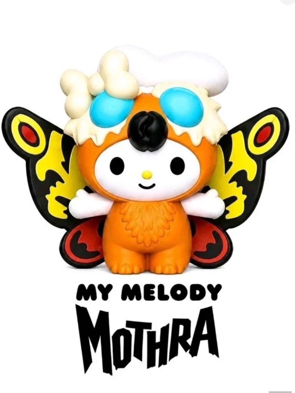 McDonald's Hello Kitty & Friends Godzilla My Melody-Mothra #3 Happy Meal Toy